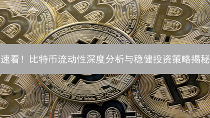 速看！比特币流动性深度分析与稳健投资策略揭秘
