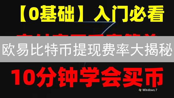 欧易比特币提现费率大揭秘：避坑指南，省钱攻略！