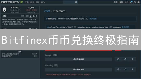 Bitfinex币币兑换终极指南：新手到高手的进阶之路！