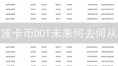 波卡币DOT未来何去何从？五大维度深度解析！