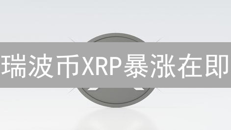 瑞波币XRP暴涨在即？跨境支付革命，抓住财富机遇！